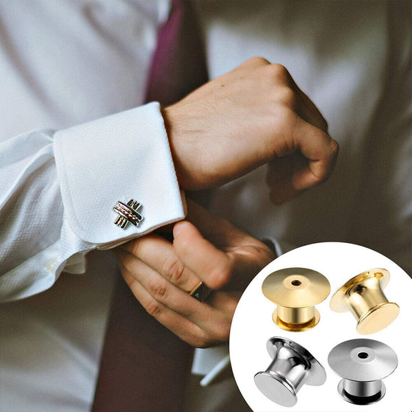 Backs Locking Pin Keepers Badge-Pin Locks Pin For Lapel Enamel Hat Pins