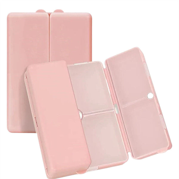 Pill Box Medicine Organizer Dispenser Box Case Travel Tablet Container Holder - Lets Party