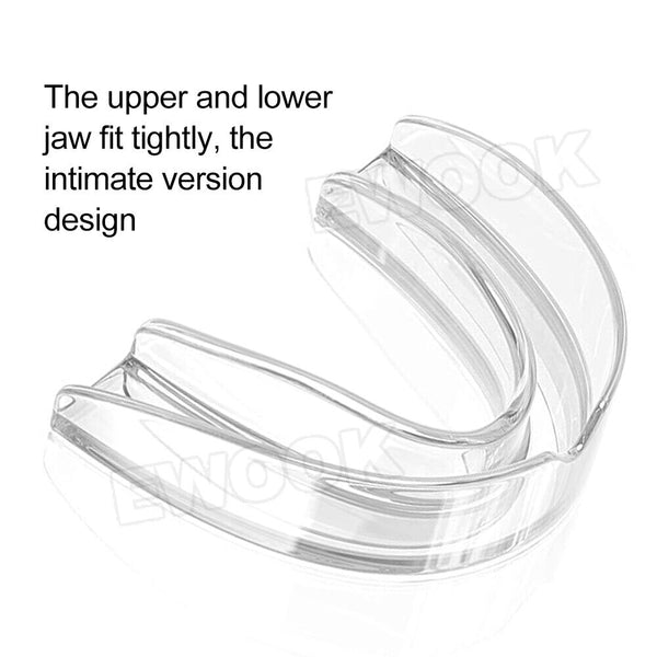 4x Teeth Grinding Mouthguard Mouth Guard Night Bruxism Clenching Sleeping Dental - Lets Party