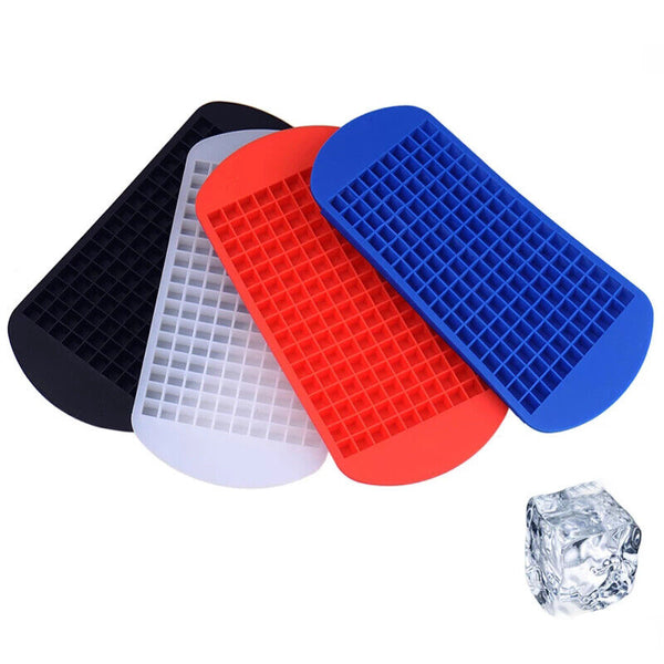160 Grids Frozen Cubes Silicone Mould Mini Bar Ice Cube Tray Ice Maker Mold Tool