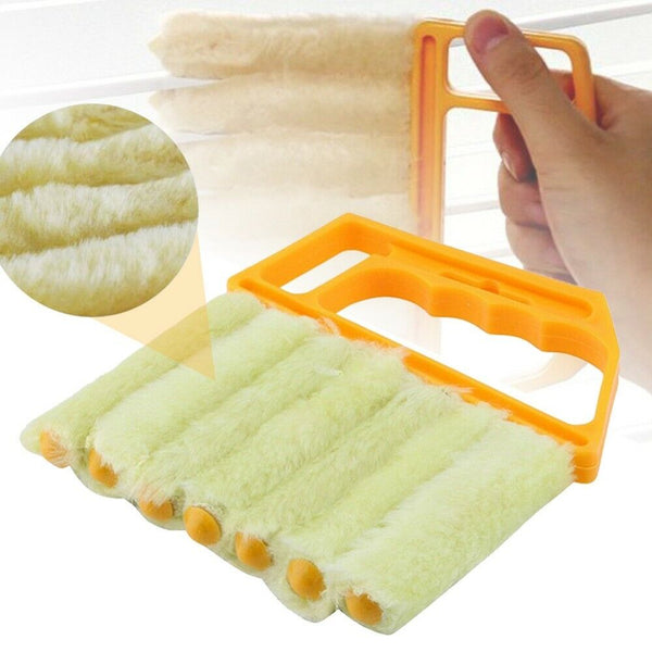 Mini Hand Held Window Blinds Cleaner Brush Vertical Window Venetian Blind Duster