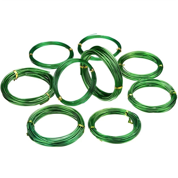 1/2/3MM Bonsai Wires Aluminum Training Bonsai Wire Anodized Line Craft Fastener - Lets Party