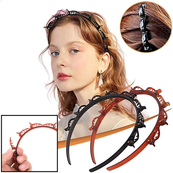 Double Bangs Hairstyle Hairpin Hair Accessories Popular Headband Clips AU