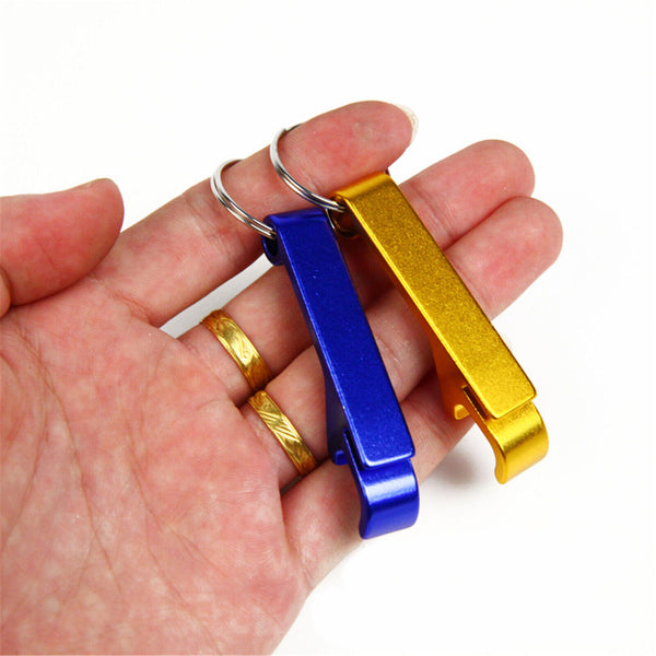 10pcs Bottle Opener Keyring Key Ring Metal Beer Bar Tool Keychain Claw Gift Wall