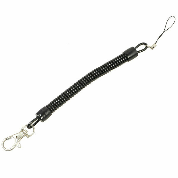 UP 20X Elastic Phone Elastic Spiral Spring Coil Strap Rope Lanyard Key Chain AU - Lets Party