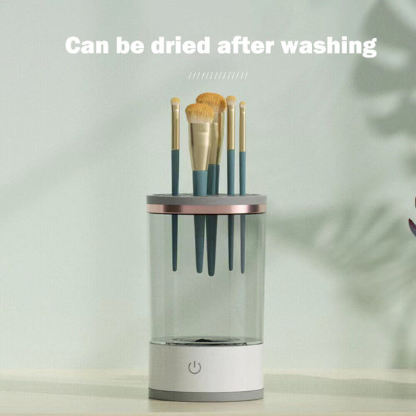 Automatic Brush Cleaner Electric Makeup Brush Cleaning Machine Fast Clean Dryer