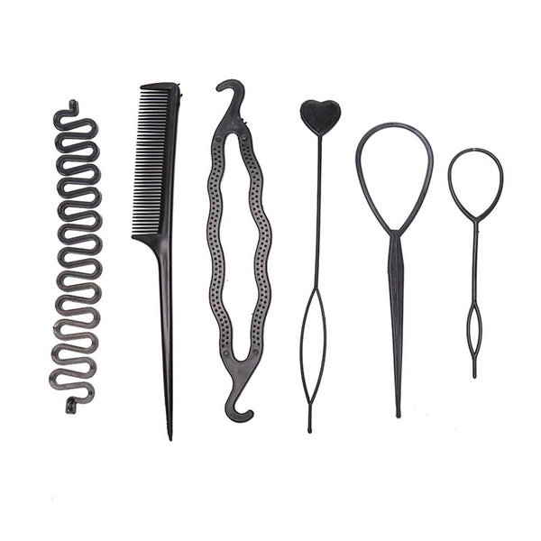 6/12X Hair Tool Set Design Styling Braiding Accessories DIY Girls Women Clip Pin