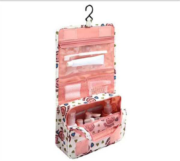 1PC Travel Cosmetic Makeup Bag Storage Large Bag Hanging Toiletry Case Organizer