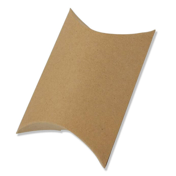 100x Pillow Favor Bag Candy Gift Box Kraft Paper Gift Favour Wedding 10Colours