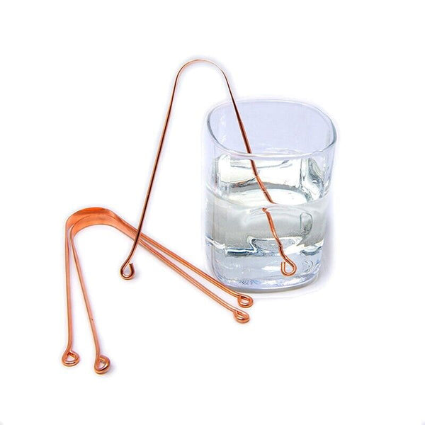 Pure Copper Tongue Scraper Cleaner THICK 12gm Ayurvedic Dental Hygiene Oral Care