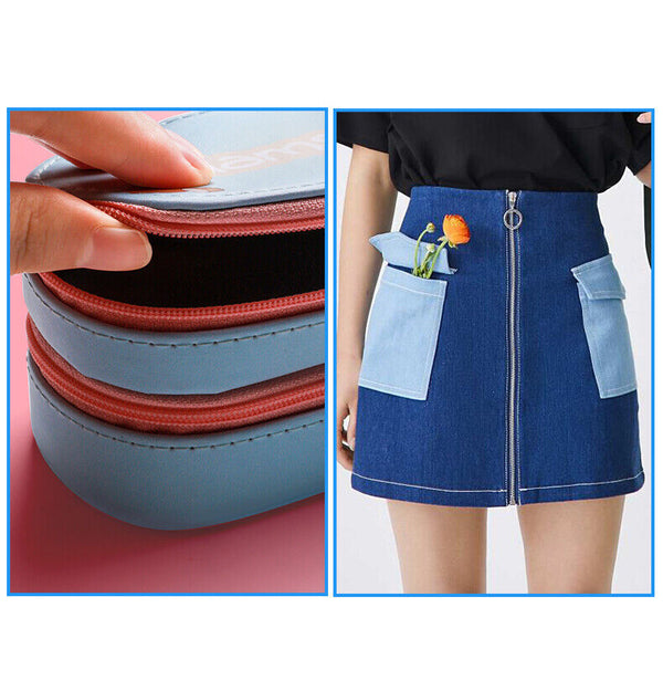 10x Nylon Zippers Sewing Tool Edge Puller Zip Tailor Zipper Mixed Color DIY 15cm