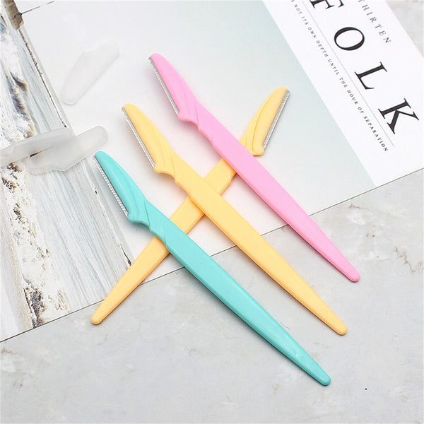 Facial Eyebrow Razor Trimmer Shaper Shaver Blade Knife Hair Remover inkle Beauty