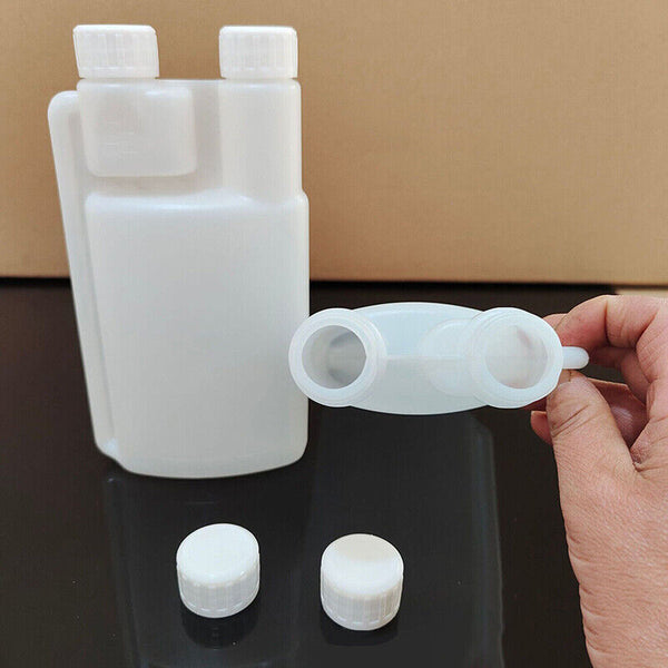 Plastic Twin Chamber Bottle Tamper Evident Cap Chemical Liquid Bottle