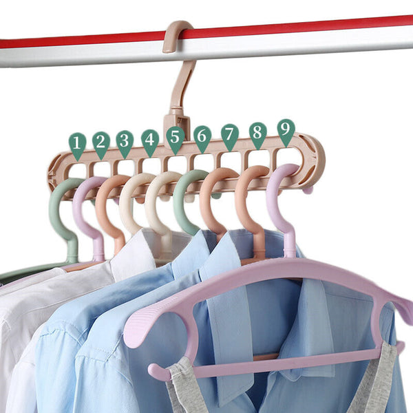 Clothes Storage Rack Clothes Garment Rail Stand Wardrobe Shelf Organiser Hanger