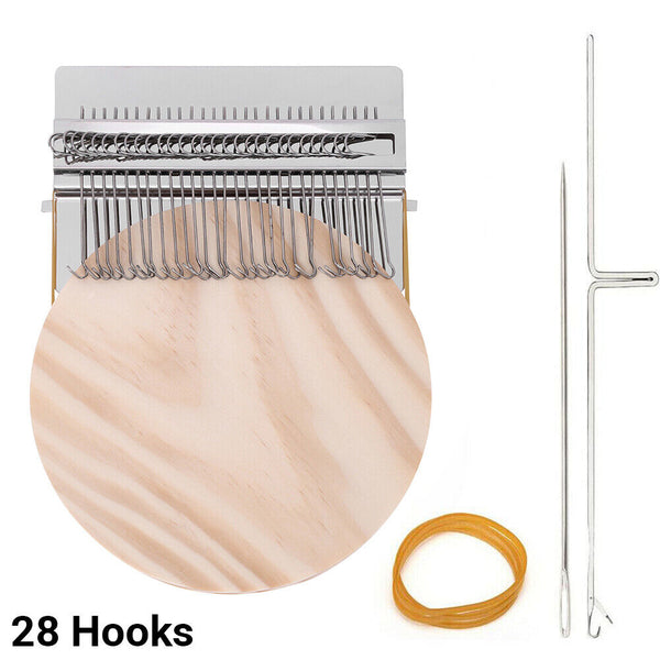 Mini Loom Speedweve Weave Tool Hooks Darning Machine Tool Handmade AU