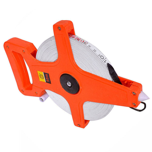Tape measure 30M 50M 100M Fiberglass Open Reel Measuring Metric Imperial new AU