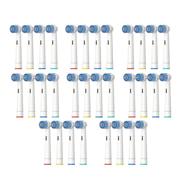 Toothbrush Heads Replacement DUAL CLEAN For Oral-B Electric Floss Flexi - Lets Party