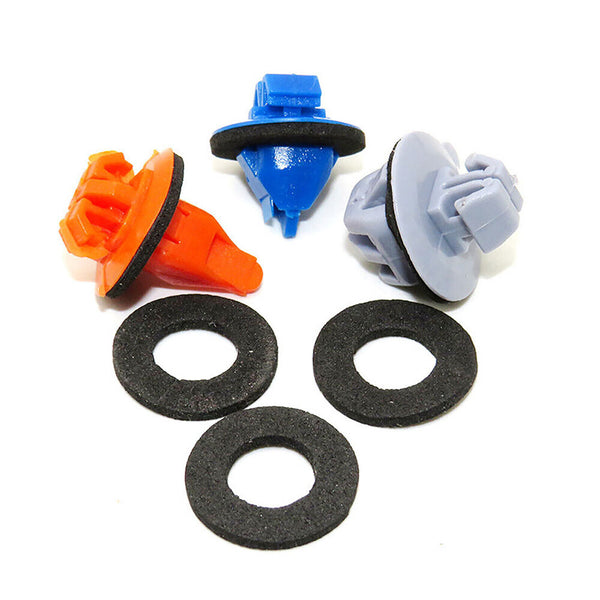 60PCS Front Door Trim Body Moulding Repair Kit Flare Panel Clip For Toyota Prado