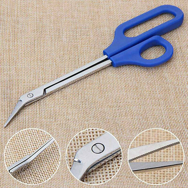 Easy Grip Toenail Scissors Clippers Long Reach Toe Nail Trimmer Cuticle Cutter