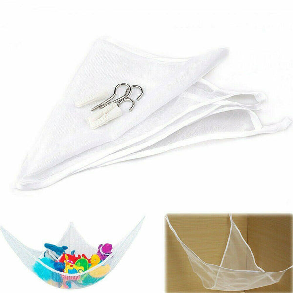 2x Soft Large Toy Hammock Mesh Net Bedroom Nursery Storage Toys Teddy Bear AU