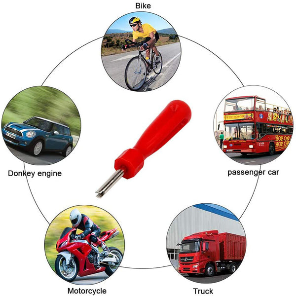 100PCS Car Valve Core Remover Tool Truck Replacement Tire Tyre Valve Stem Core