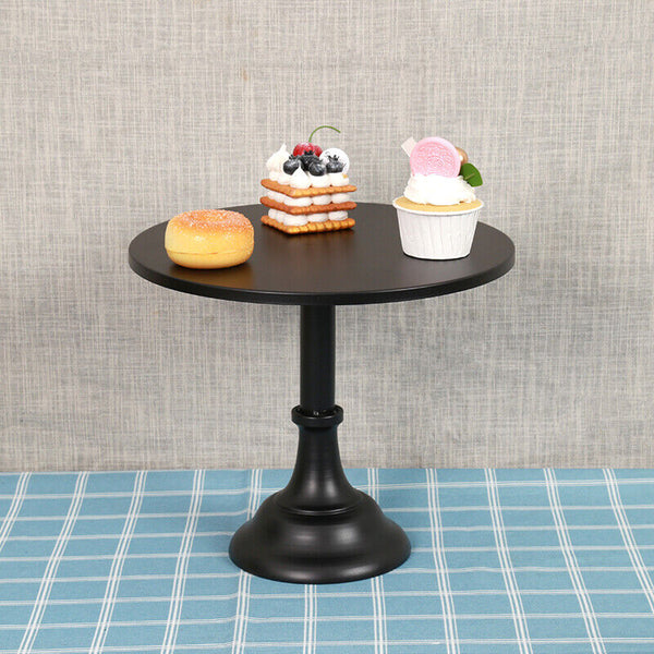 25cm Cake Stand Gold Iron Cupcake Wedding Dessert Bar Party Pedestal Fruit Tray