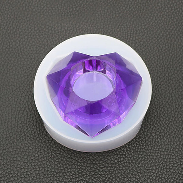 3pcs/Set Plant Flower Pot Silicone Mold Epoxy Resin Candle Holder Mould DIY Tool