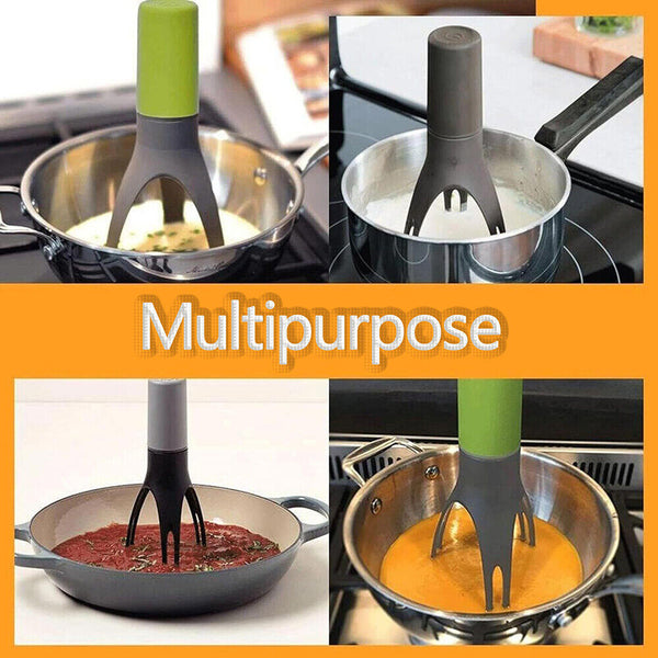 Automatic Triangle Food Egg Stirrer Kitchen Cooking Sauce Stir Mixer Whisk Stirr