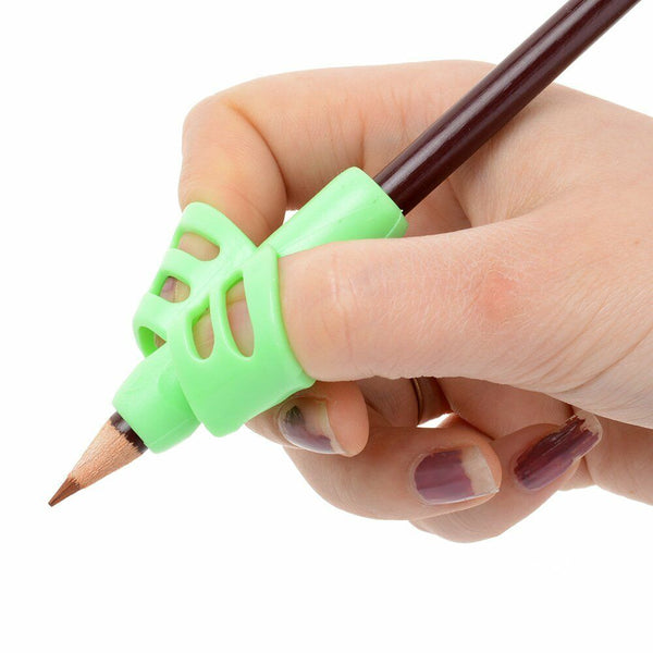 6Pcs Set Children Pencil Holder Pen Writing Aid Grip Posture Tools Correction AU