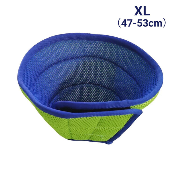 Pet Dog Cat Elizabethan Collar Cone Collar Mesh Recovery Collar Soft Adjustable