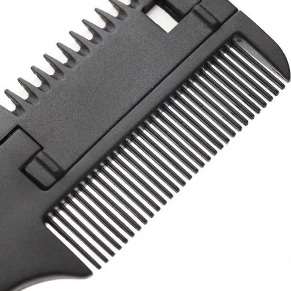 Professional Hairdressers Razor Comb Razor DIY Hair Cutting Thinning Trimmer - Lets Party