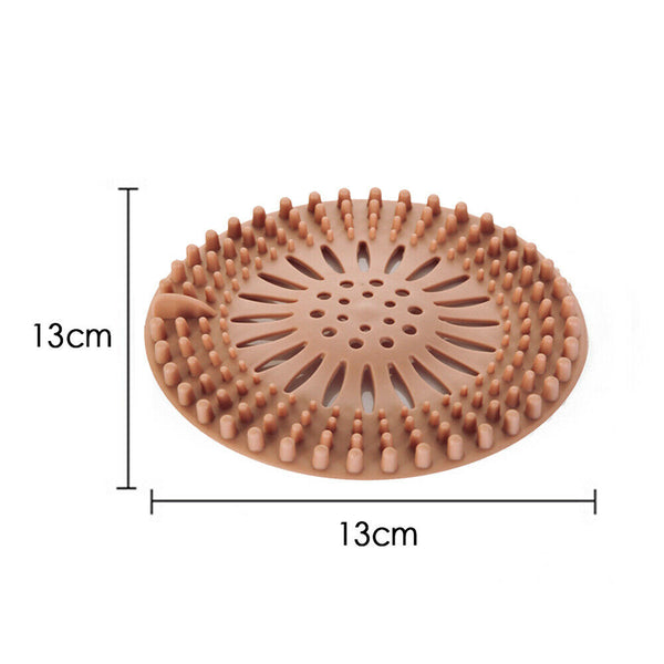 Sink Trap Filter Hair Catcher Shower Bath Cover Basin Stopper Drain Strainer AU - Lets Party