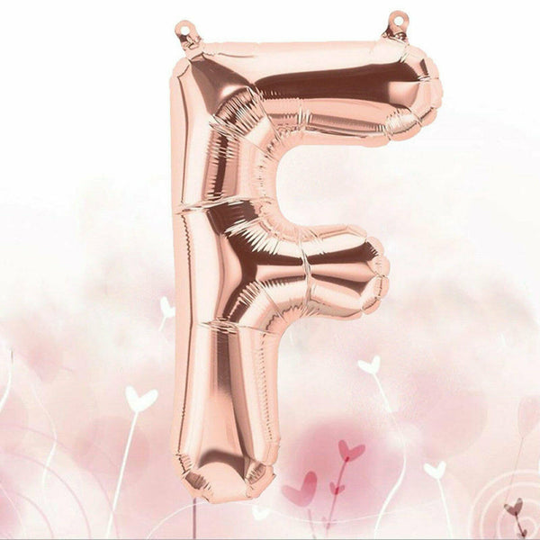40cm Birthday Foil Balloons Letter Balloon Party Wedding Rose Gold 16