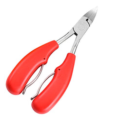 Red Toe Nail Cutter Clipper Nipper Chiropody Fungus Ingrown Scissors Tool Heavy Duty