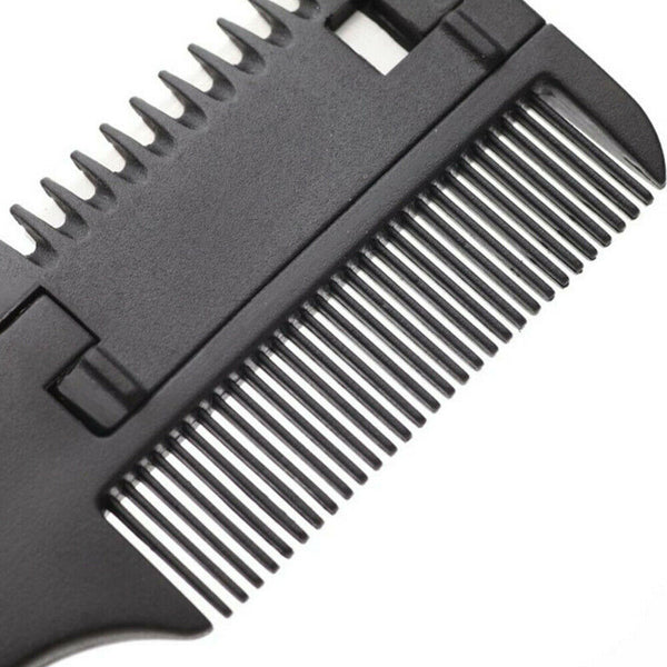 Double Side Hair Razor Thinning Comb Layer Shaaper Cutting Comb Razor Blades AU - Lets Party