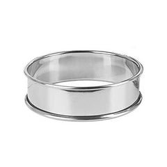 Stainless Steel English Muffin Rings Crumpet Double Rolled Cookie Tarts