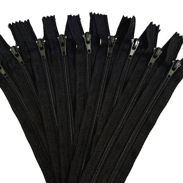 20PCS Nylon Zippers Sewing Tool Edge Puller Zip Tailor Zipper DIY 20cm Length AU