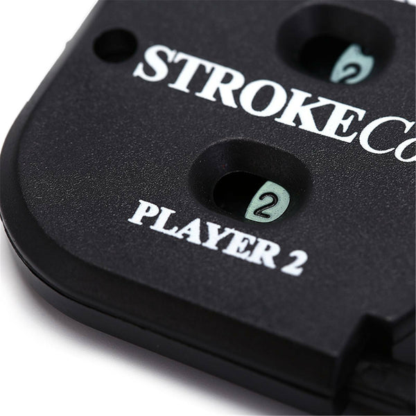 Golf Counter Black Shot Stroke Putt Score Count Two Digit Scoring Keeper