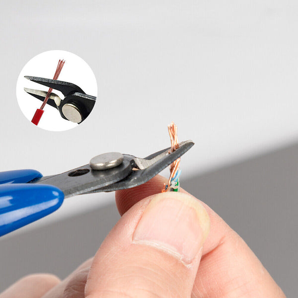 UP TO 10x Flush Side Cutter Precision Shear Wire Snips Pliers Tool Mini Cutters - Lets Party