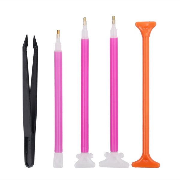 70 Piece Diamond Painting Tools Box 5D Diamond Accessories Diy Art Craft Pen Set