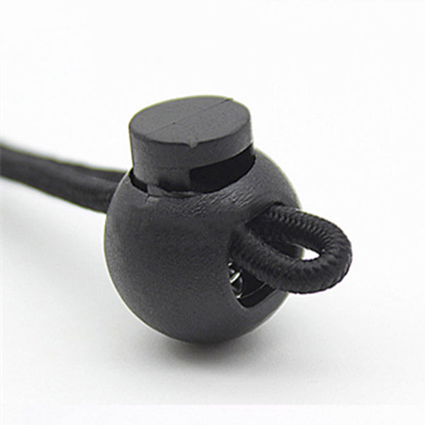 50PCS Paracord Cord Lock Clamp 2 Hole Toggle Clip Stopper Toggle Accessories AU