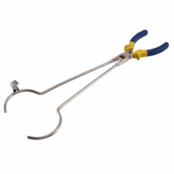 Graphite Furnace Casting Foundry Crucible Smelting Bowl Tongs Melting ClampTool