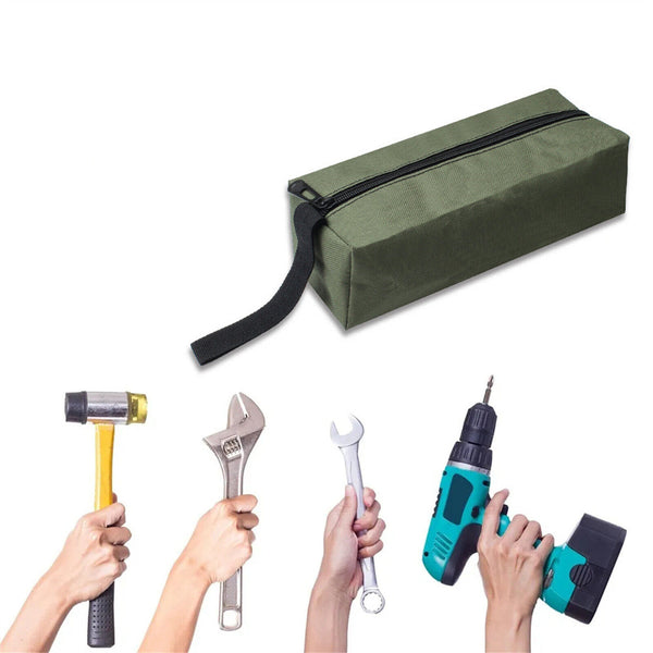 2X Tool Storage Bag Spanner Wrench Zip Pocket Organizer Carry Case Mini Pouch AU