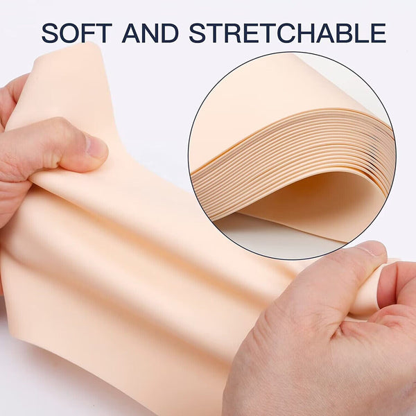 Tattoo Skin Fake Practice Eyebrow Art Double Sides Silicone For Beginner