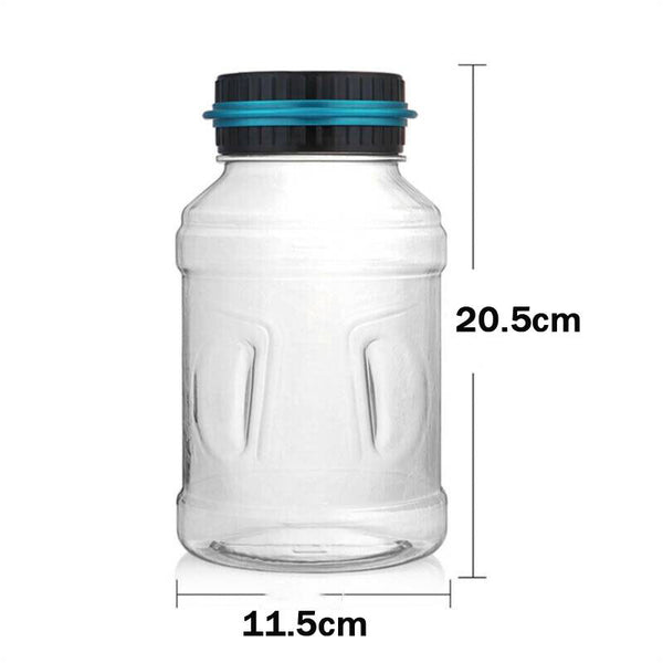 Aussie Coin Counting Money Jar Digital LCD Display OZ Coins Piggy Bank Box