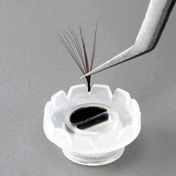 100X Eyelashes Glue Holder Lashes Blossom Cup Extension Adhesive Stand NEW AU