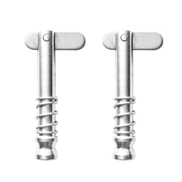 2x Quick Release Pins for Deck Hinge Boat Bimini Top Fitting 316 Stainless Steel