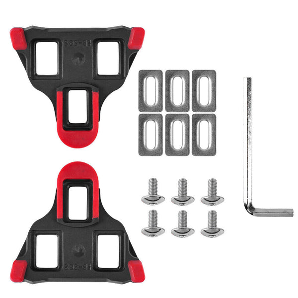 2x Shoes Road Self-locking Bike Cycling Pedal Cleats Set For SM-SH11 SPD-SL AU