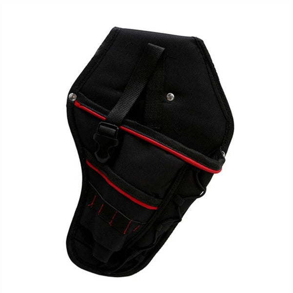 Heavy Duty Drill Holster Belt Pouch Bit Holder Hanging Waist Storage BagTool1-3x