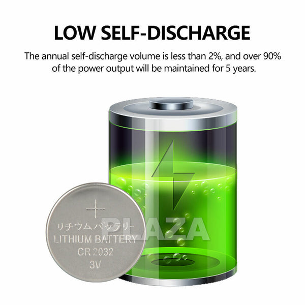 10X NEW CR2032 3V LITHIUM CELL BATTERY 5004LC 2032 BR2032 BUTTON BATTERIES OZ - Lets Party